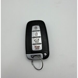 Hyundai 4 Button Smart Key Fob OEM Black Silver